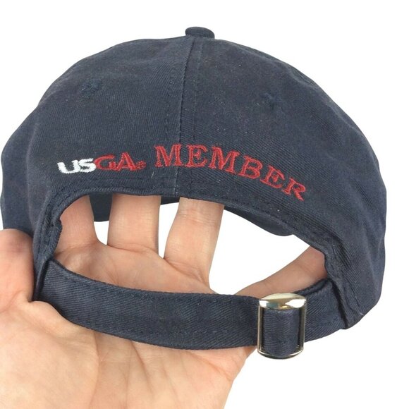 US Open 2011 Congressional Golf Tournament USGA Adjustable Blue Hat Cap - Picture 4 of 6